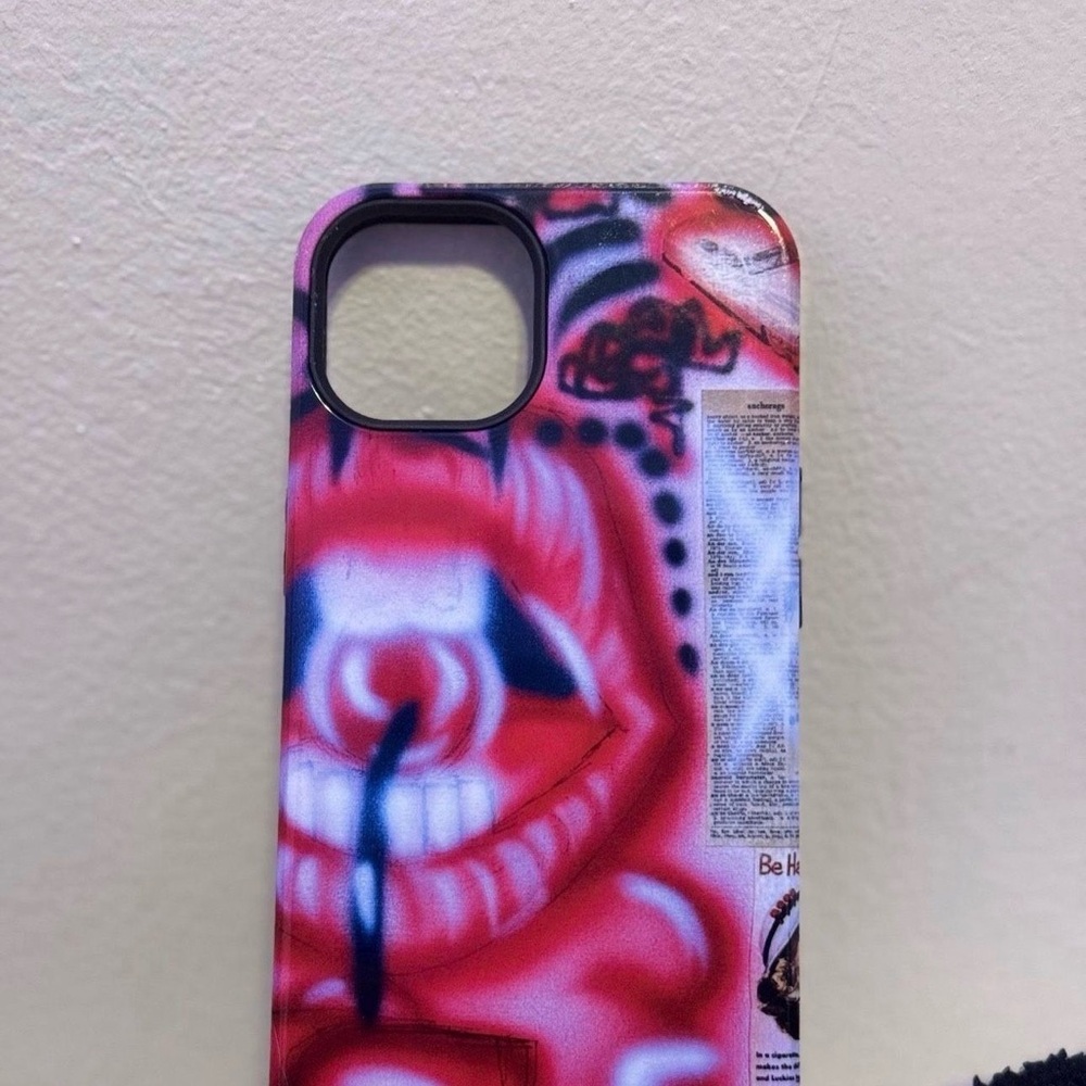CAMAIR “be happy go lucky” Airbrushed Case for iPhone 13